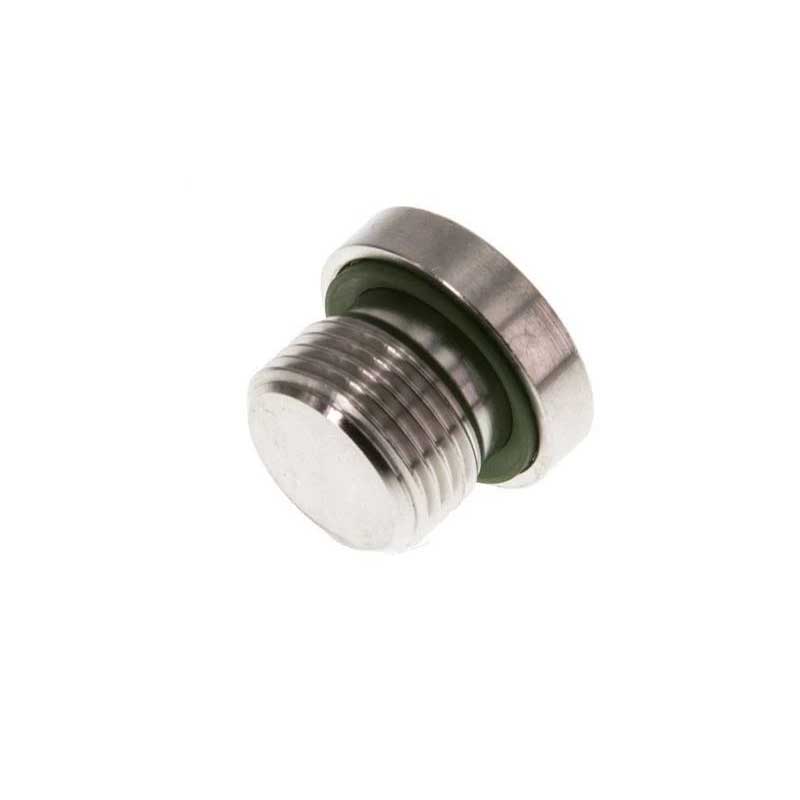 Tapón hexagonal interno con sello cautivo macho 4BN BSP