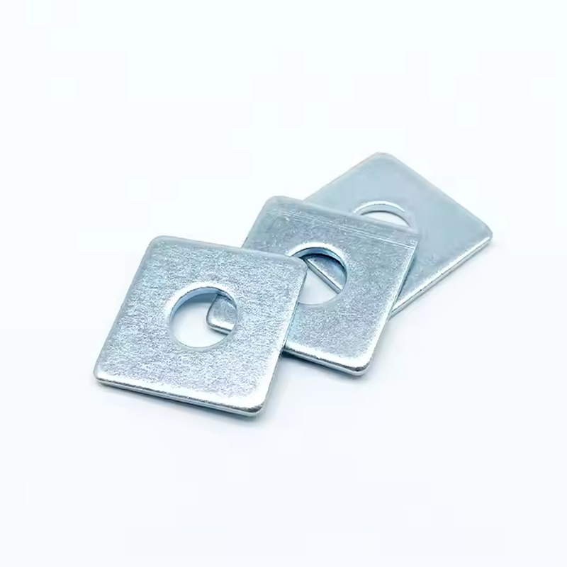 Arandelas cuadradas blancas de zinc blanco