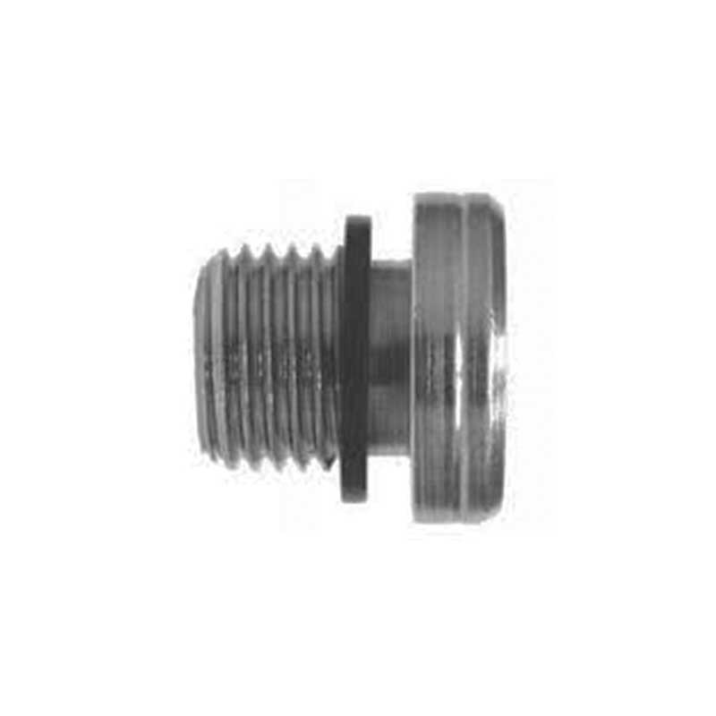 Tapón hexagonal hueco cautivo macho BSP