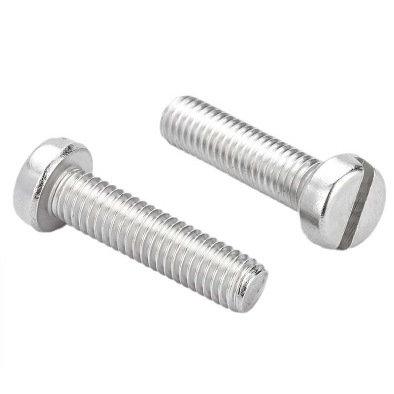 Tornillo de cabeza elevado ranurado
