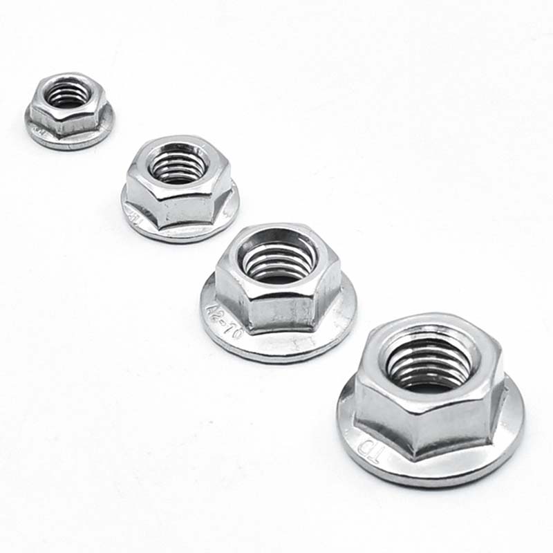 Nuez anti -suelto con bridas
