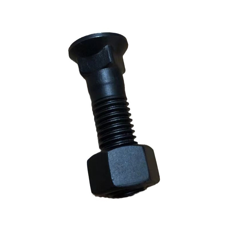Anttersunk plano perno de cuello cuadrado