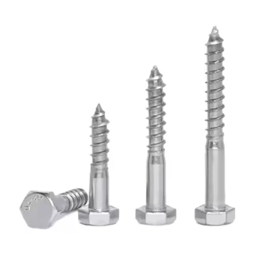 Tornillos de retraso de la cabeza hexadecimal con cuello de ajuste