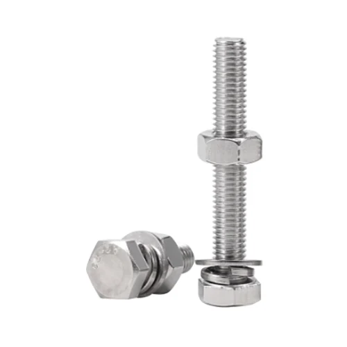 Tornillo hexadecimal de tornillo y arandela simple