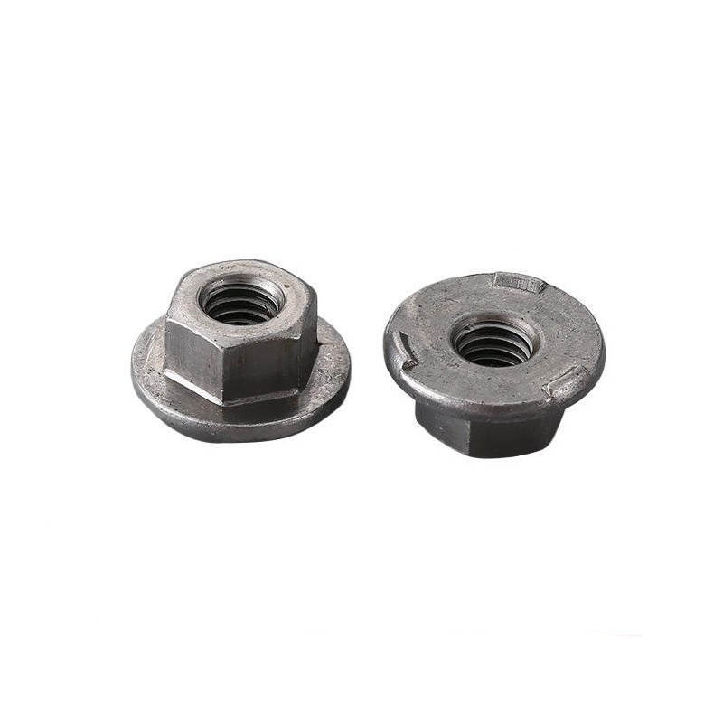 Tuerca soldada hexagonal con brida