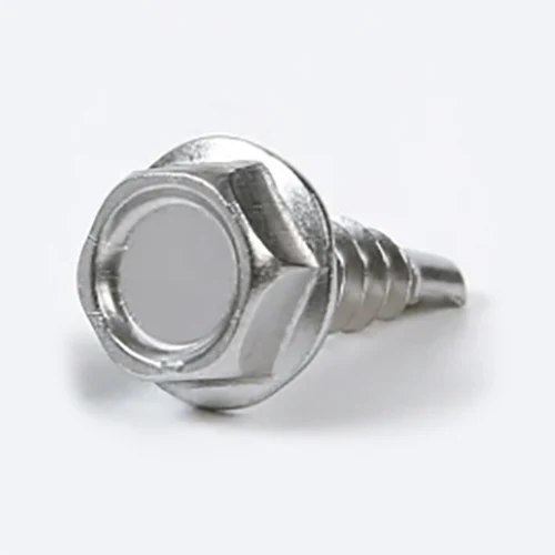 Tornillo de perforación de cabeza de brida hexágono con rosca de tornillo de golpe