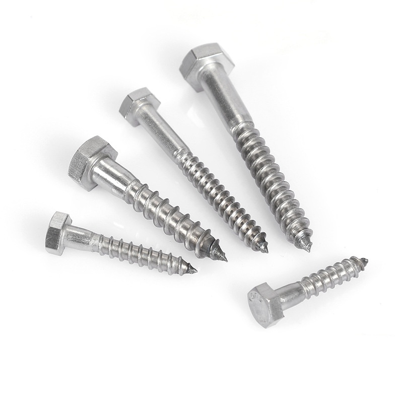 Tornillos para madera de cabeza hexagonal