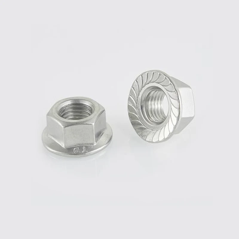 Tuercas hexagonales con hombro