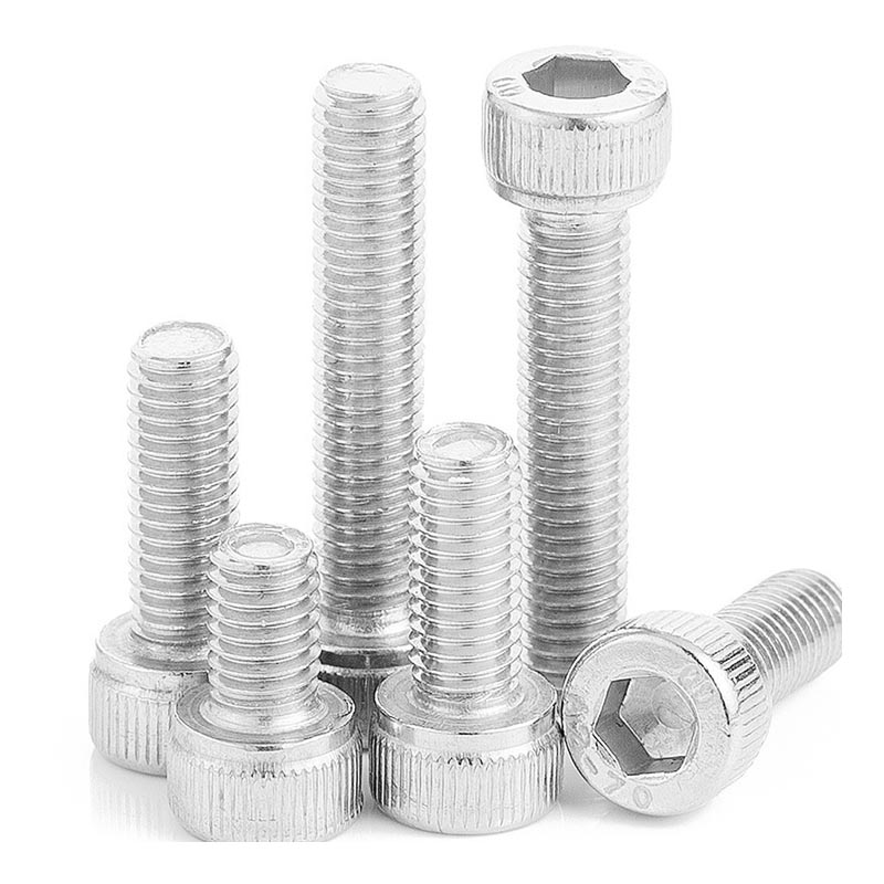 Tornillos de la cabeza de la cabeza lisa hexágono