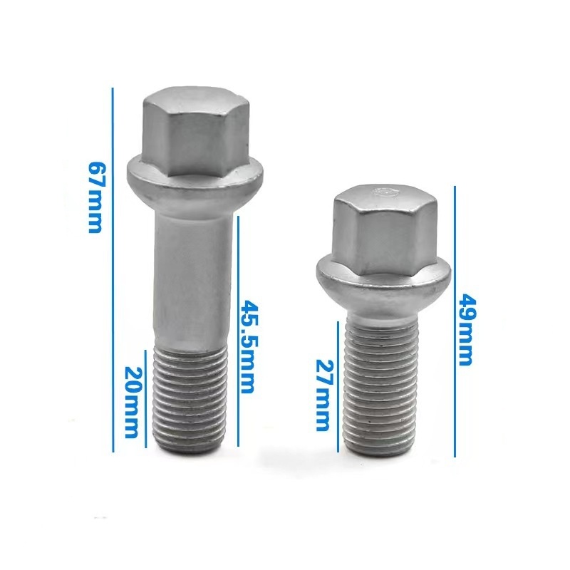 Pernos de cabeza hexagonal con bridas grandes
