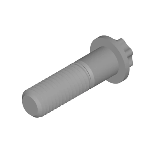 Tornillo de cabeza hexalobular