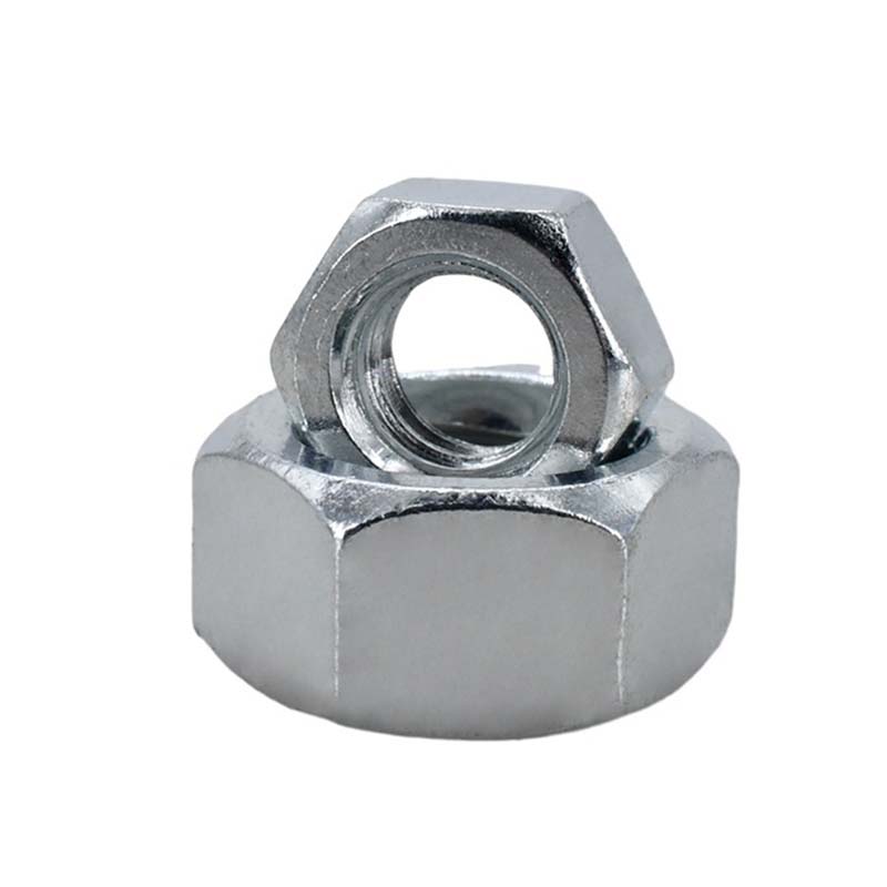 Tuerca hexagonal biselada simple de alta precisión