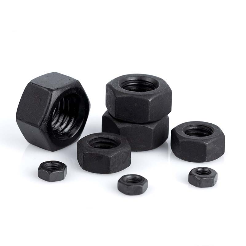 Tuercas hexagonales de alta resistencia para estructuras de acero