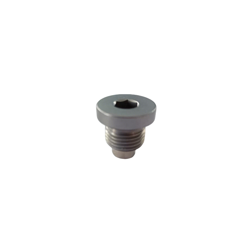 Tapón de tubo hexagonal hueco con junta tórica