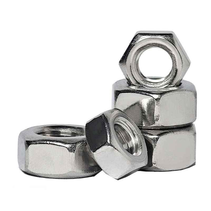 Tuercas hexagonales galvanizadas en caliente