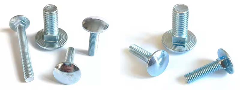 Steel square neck round head bolts Steel square neck round head bolts