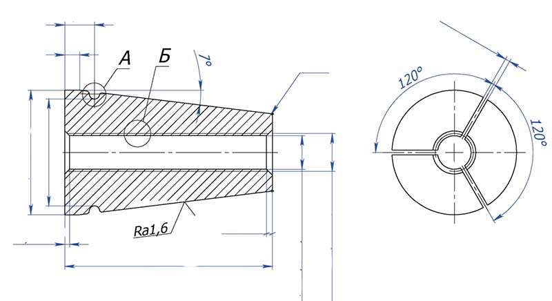 Post Tension Wedge