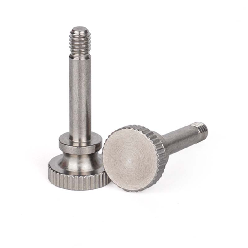 Tornillos de pulgar con la cabeza molinadora