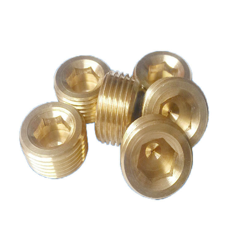 Conector macho NPT de cabeza hundida, conector hexagonal interno