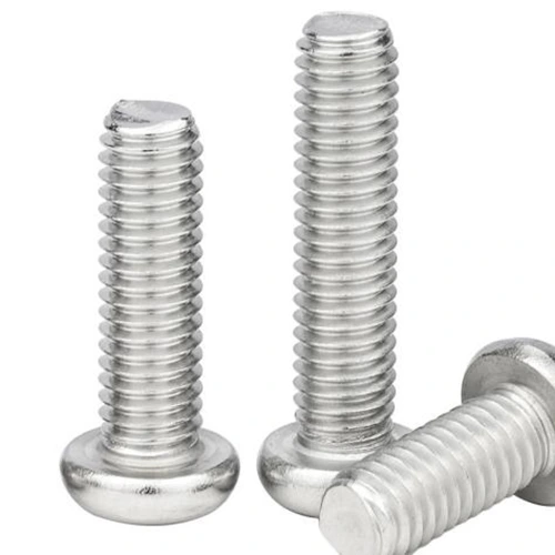 Tornillos de cabeza de sartén con receso cruzado tipo H