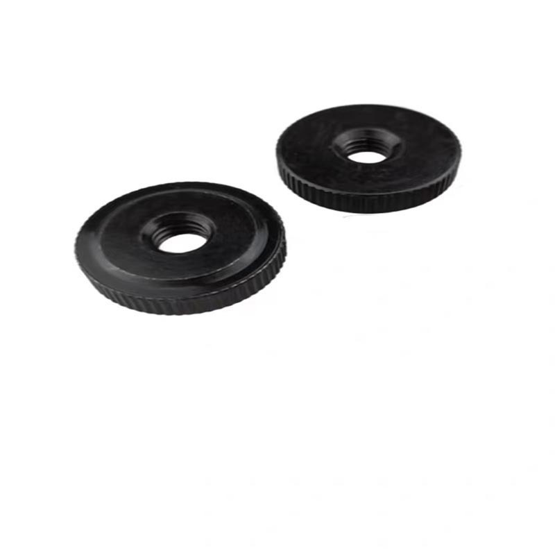 Tuerca moleteada pulida