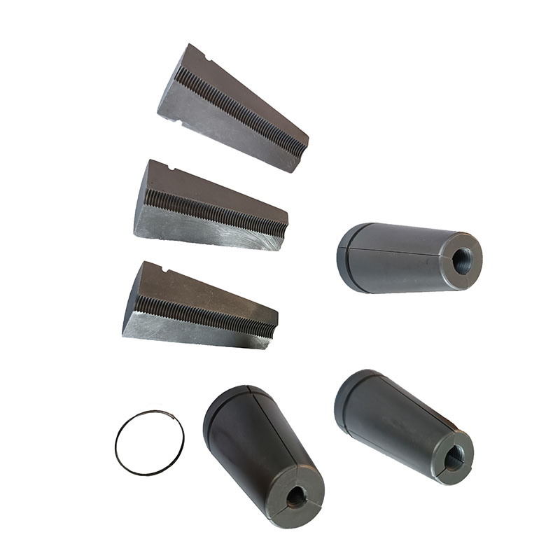 Pinza de anclaje de posttensión