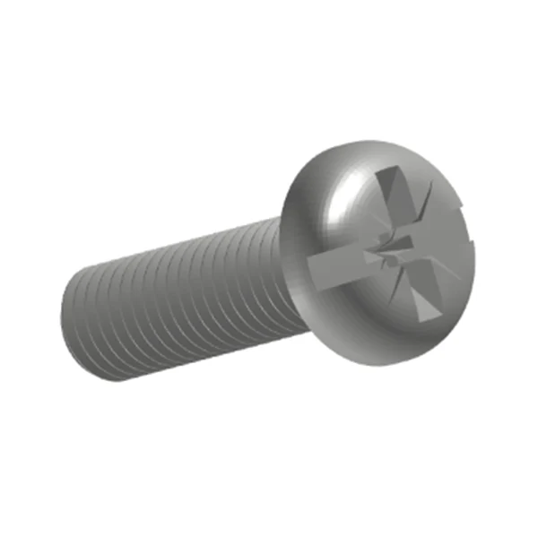 Tornillos de cabeza de bandeja combinada de Pozi ranurado