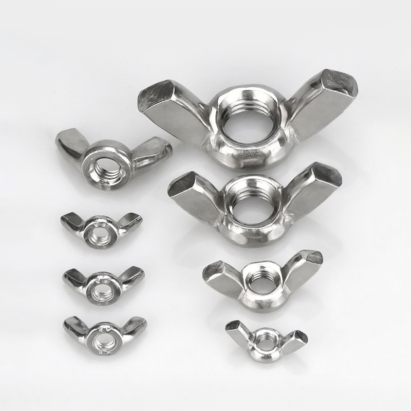 Tuerca con forma de ala redonda