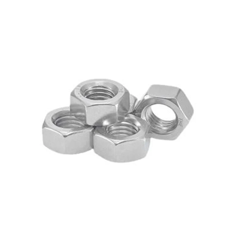 Tuerca hexagonal biselada simple y estilo 1