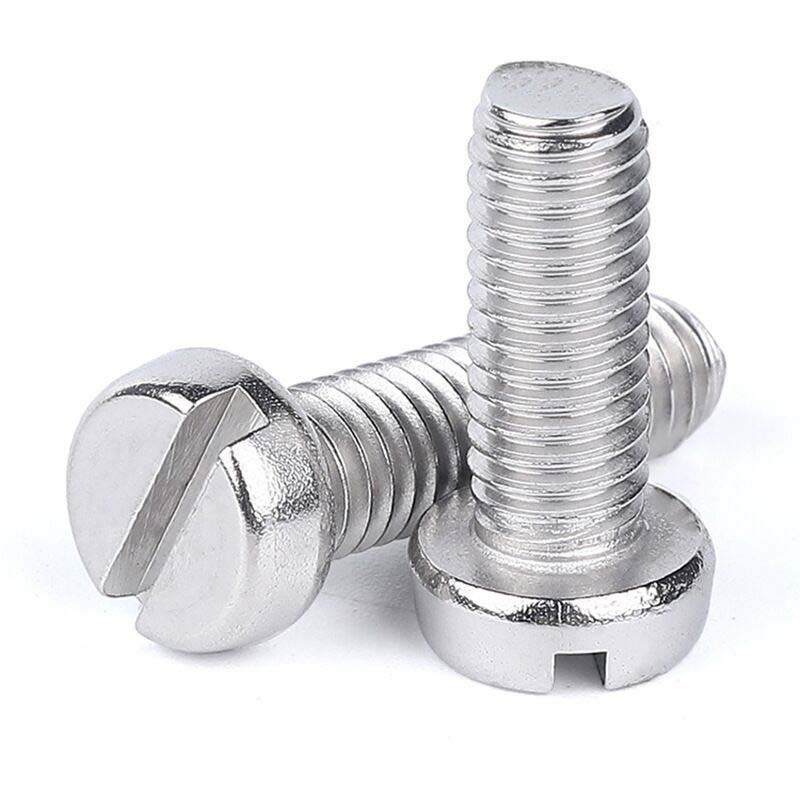 Tornillos de cabeza de queso ranurado