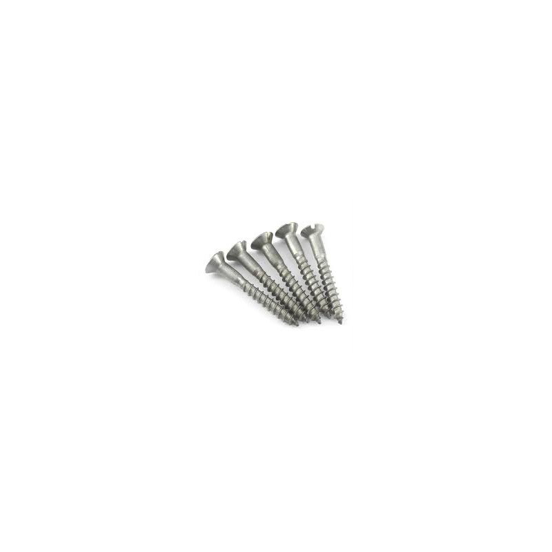 Tornillo de cabeza plana avellanada ranurada