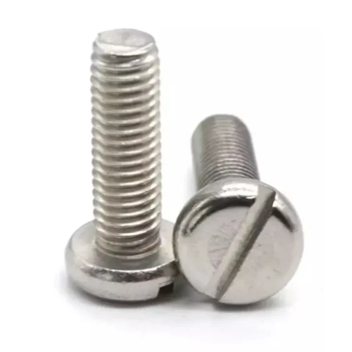 Tornillos de cabeza plana ranurados