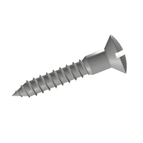 Tornillos de madera de la cabeza de la cabeza avanzada rasada rasada