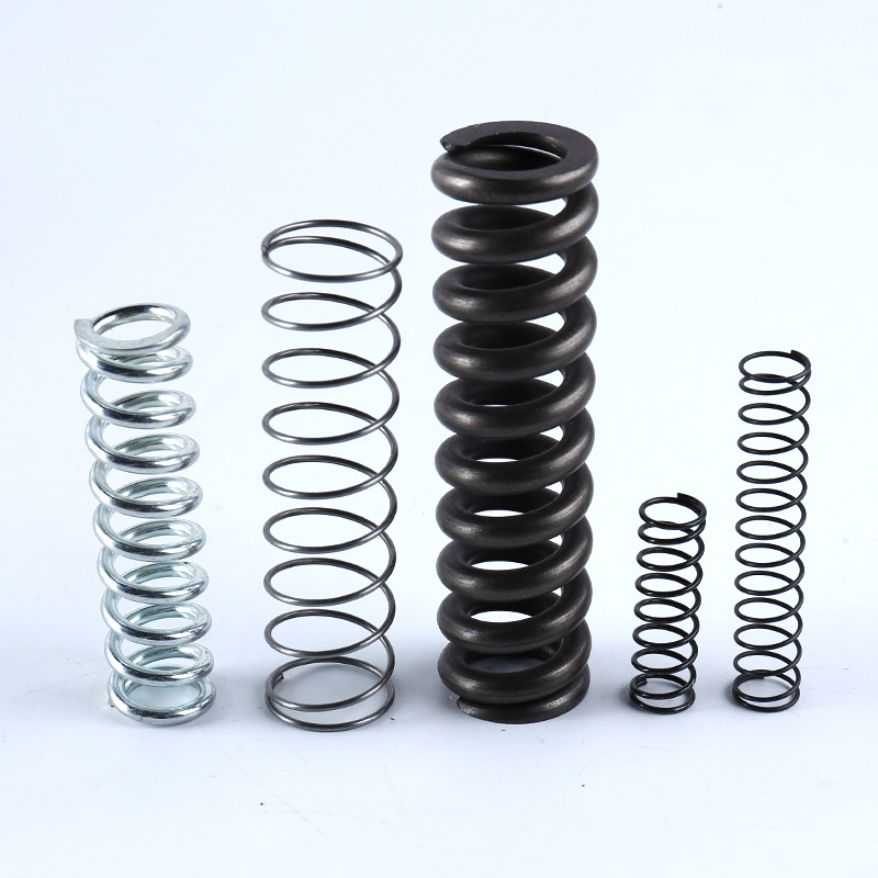 Resorte en espiral que optimiza el espacio