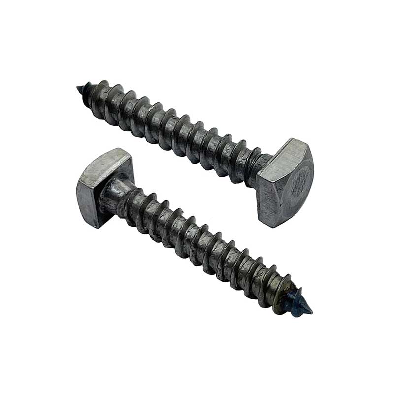 Tornillo de fijación de óxido negro de cabeza cuadrada
