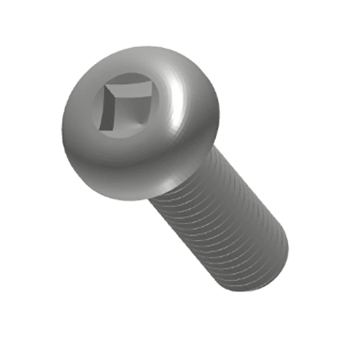 Tornillos de cabeza de la bandeja de zócalo cuadrado