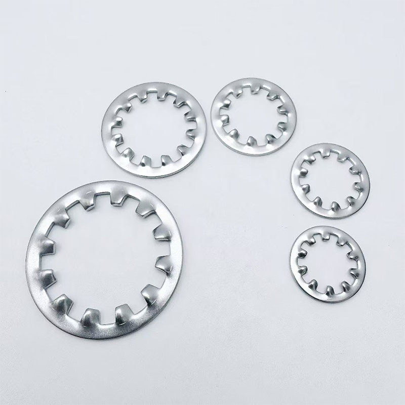 Arandelas dentadas de seguridad Dientes internos