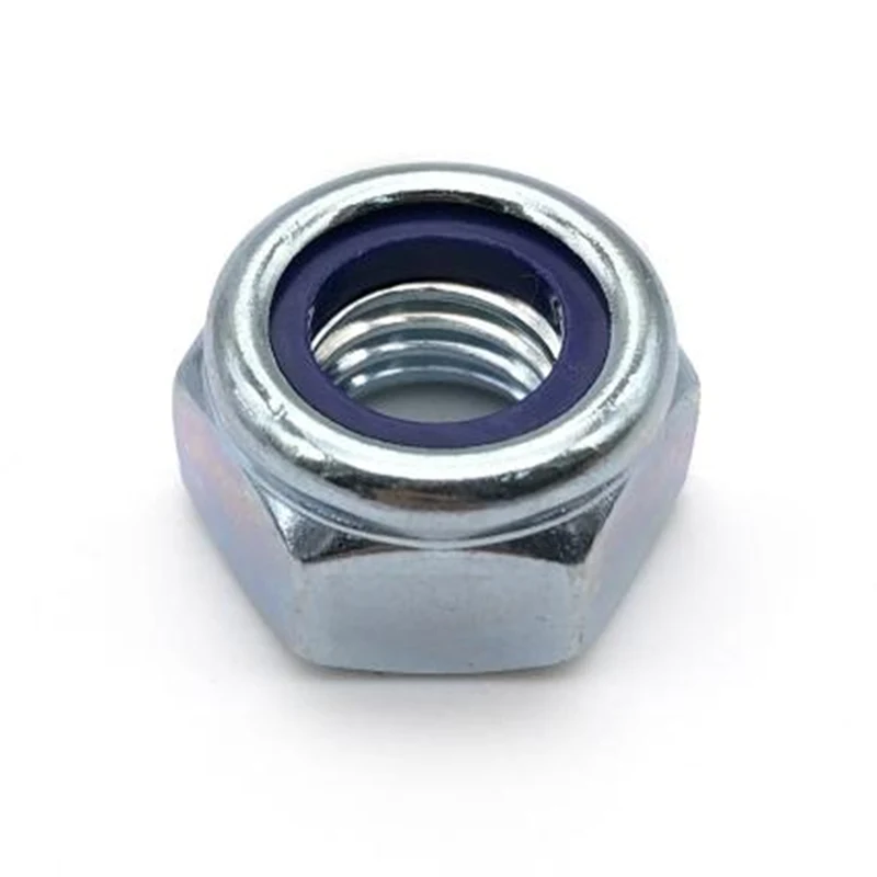 Tuerca de seguridad hexagonal con inserción no metálica tipo 2