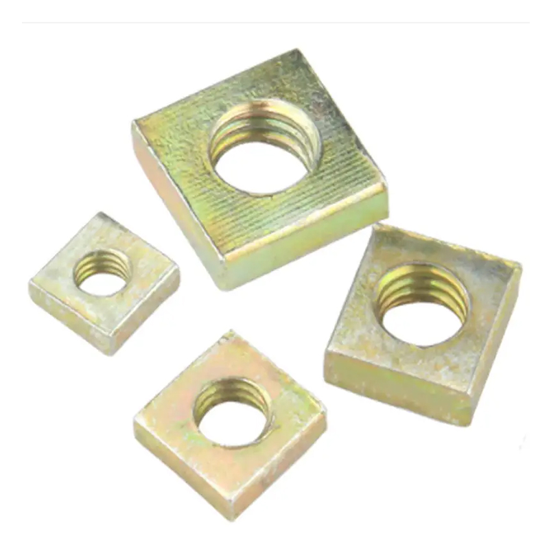 Zinc chapado cuadrado delgado